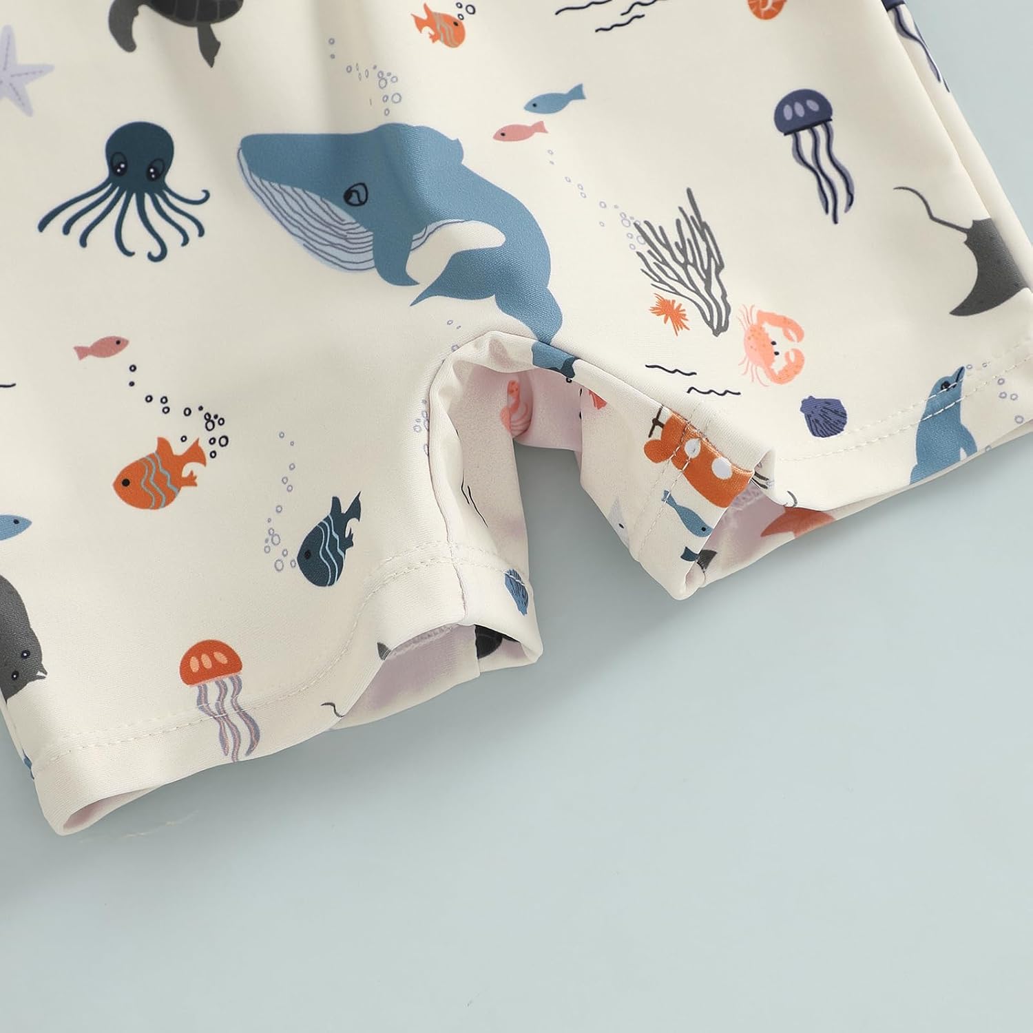 Hnyenmcko Baby/Toddler Boy Rash Guard Swimsuit Long Sleeve One Piece Zipper Swimwear Sunsuit Infant Bathing Suit Beachwear