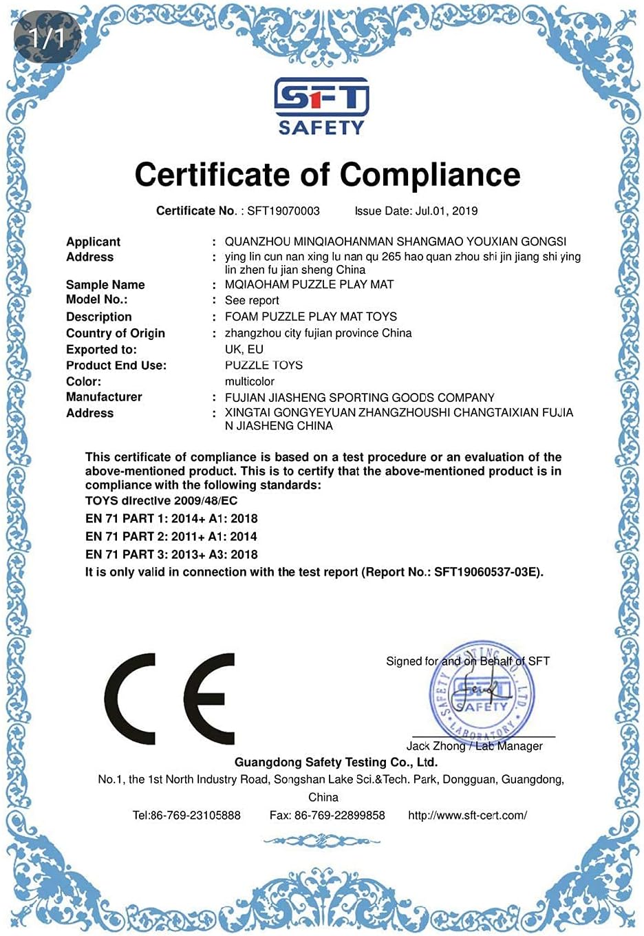 MQIAOHAM® 25 Pieces Puzzle Play Mats, Soft Baby Play Mat, Kids Interlocking Foam Floor Tiles, Toddlers Carpet Playmats G301025-101106110