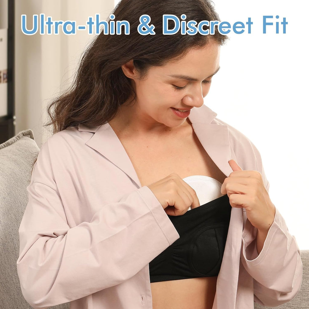 NCVI Super Absorbent Disposable Nursing Pads 180 Count, Stay Dry Breast Pads for Leaking Milk, Soft and Breathable, Leakproof Nipple Pads Individually Wrapped, Breastfeeding Essentials for Moms