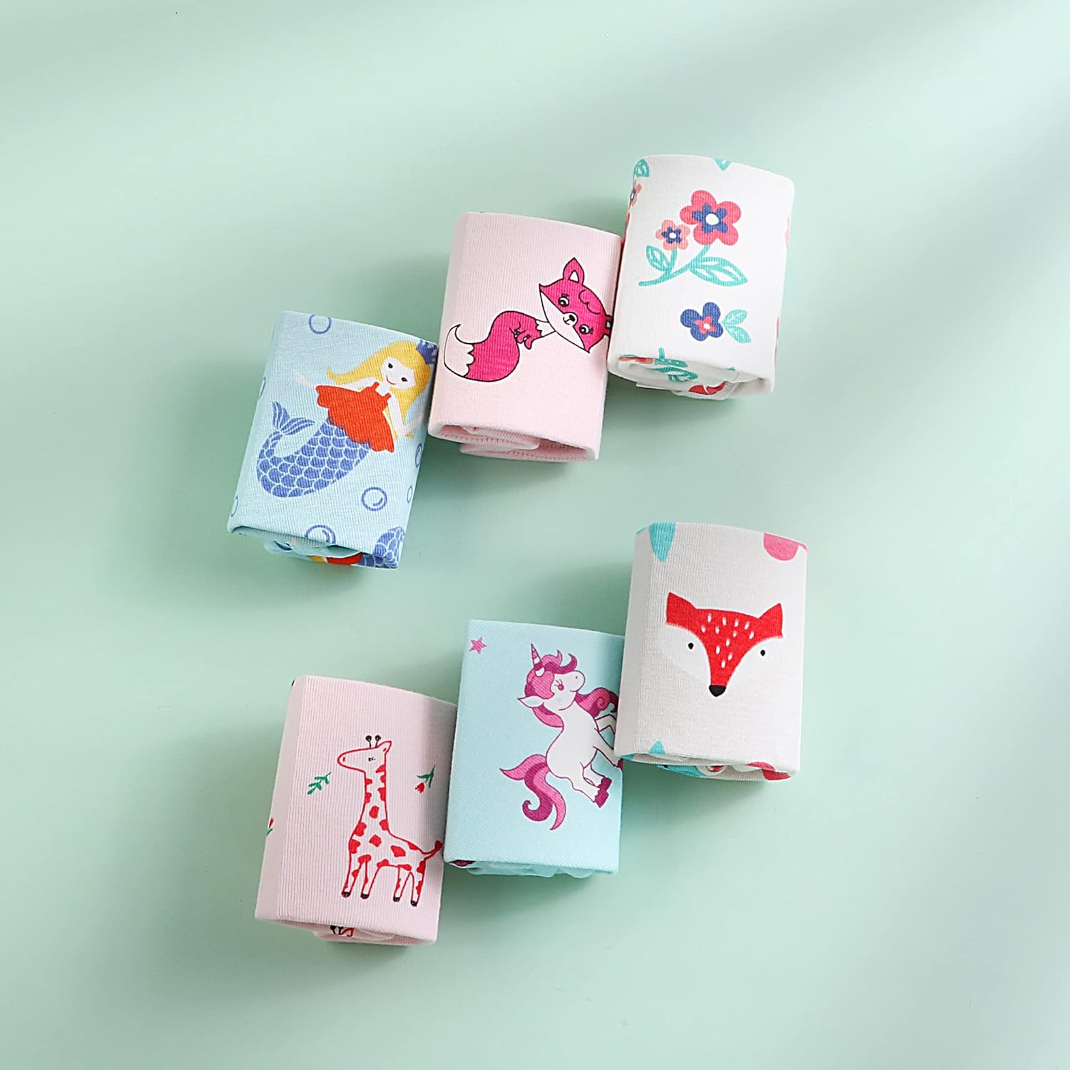 Boboking Soft Cotton Girls' Panties Boyshort Little Girls' Underwear Toddler Undies