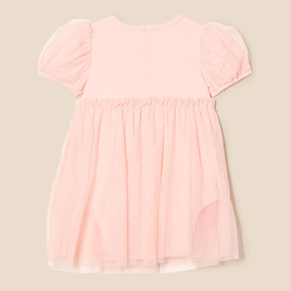 Amazon Essentials Baby Girls' Tulle Bodysuit Dress