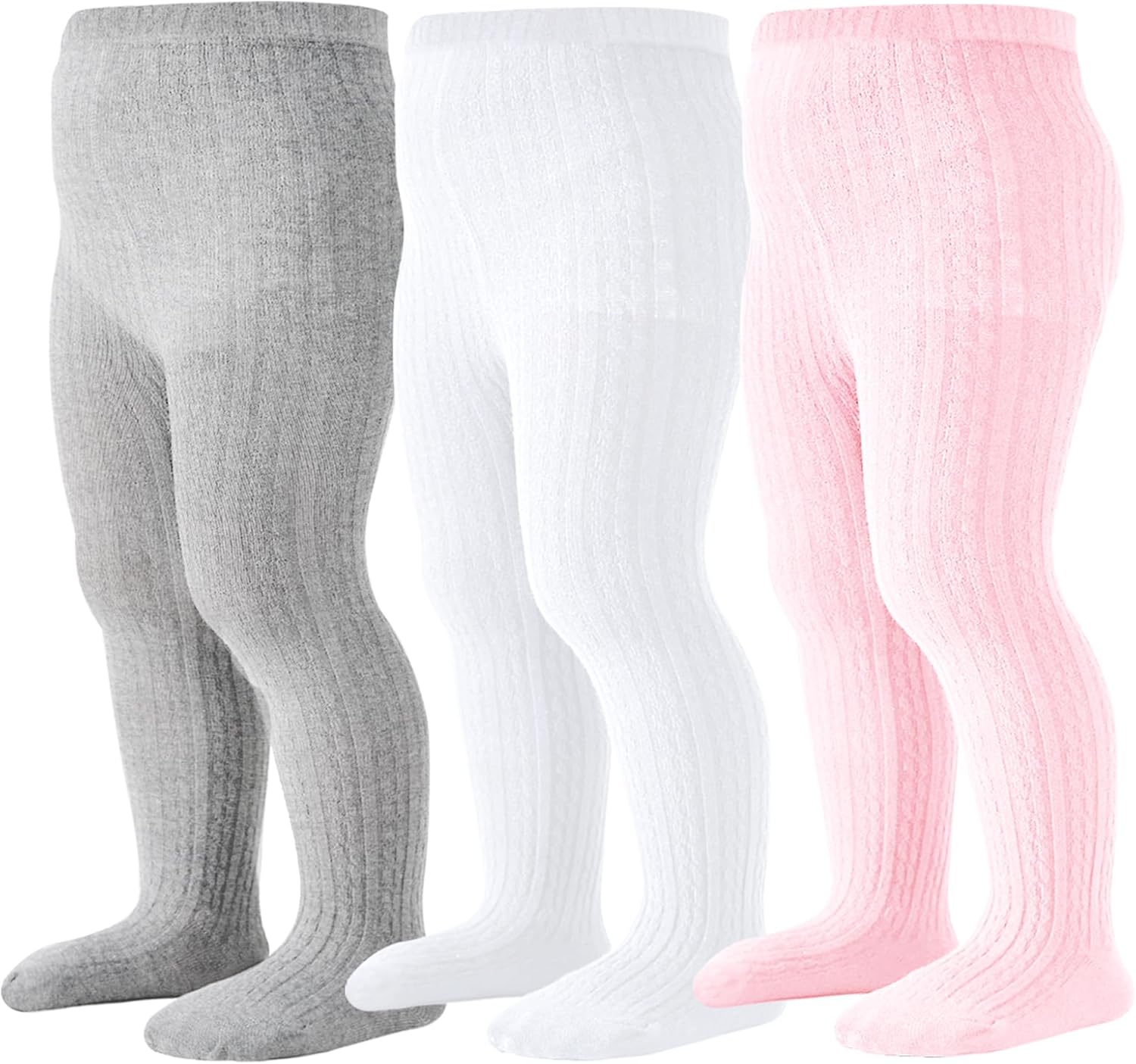 Mini angel Baby Tights Toddler Cable Knit Tights Cotton Warm Leggings Pantyhose Soft Stockings