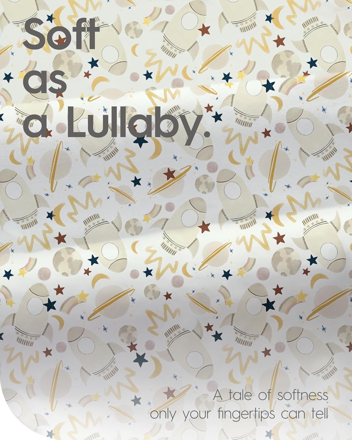 Extra Stretchy Changing Pad Cover, TotBasic Ultra Soft Premium Jersey Knit Changing Pad Sheets, Unisex for Boys Girls, Fits All Standard Changing Tables/Dresser Tops - 2 Pack (Space + Galaxy)