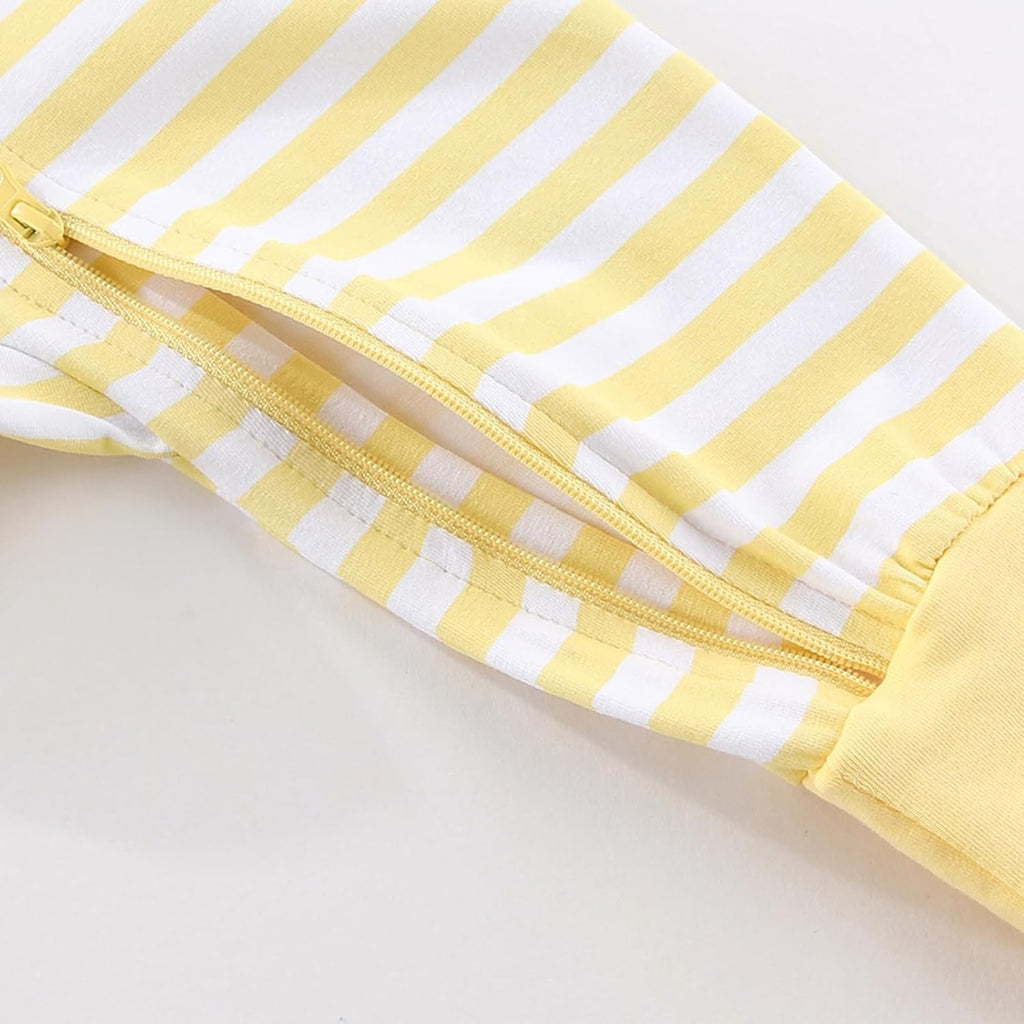 Baby Boy Girl 2 Pack Romper Infant Short Sleeve 2 Way Zipper One Piece Jumpsuits Newborn Clothes 0-24 Months