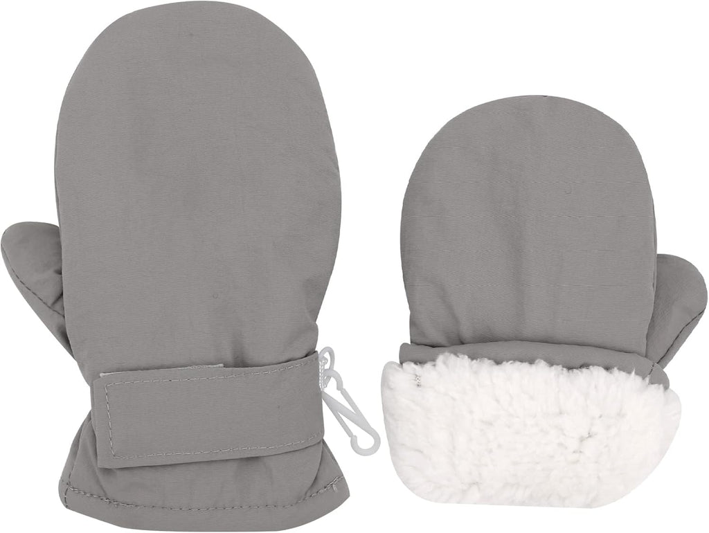 Toddler Gloves Kids Mittens Winter Warm Lined Fleece Gloves Waterproof Snow Baby Mitten for Boys Girls