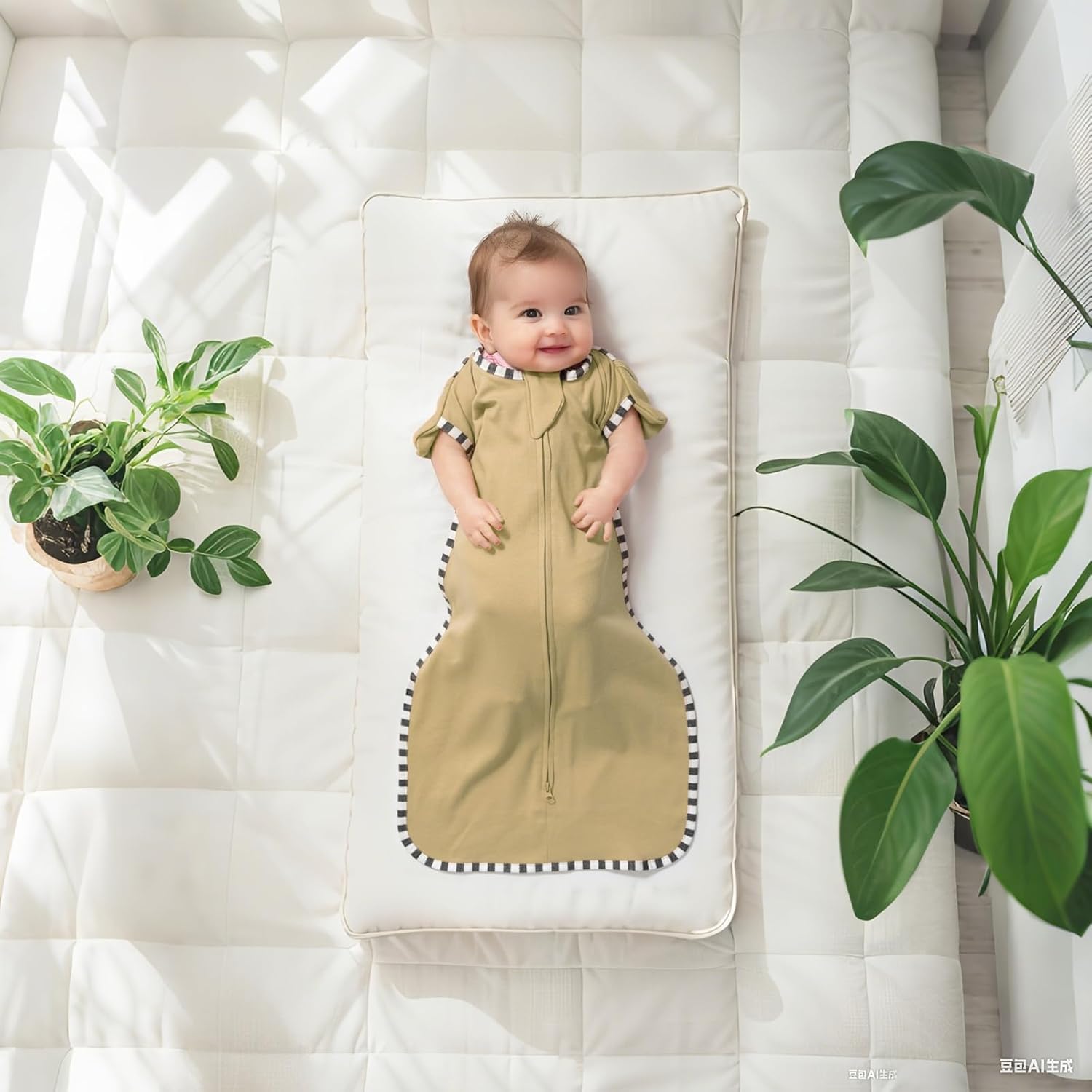 2-Pack Baby Transition Swaddle Set, Breathable Infant Sleep Sack, Soft Swaddling Sack for Boy Girl