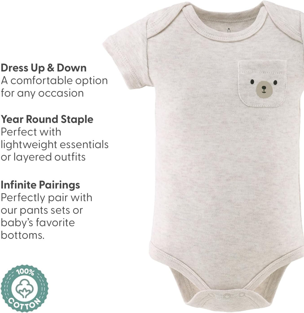 The Peanutshell Baby Bodysuits for Boys or Girls, Gender Neutral Baby Clothes, Newborn to 24m Baby Outfits, Unisex Baby Gifts
