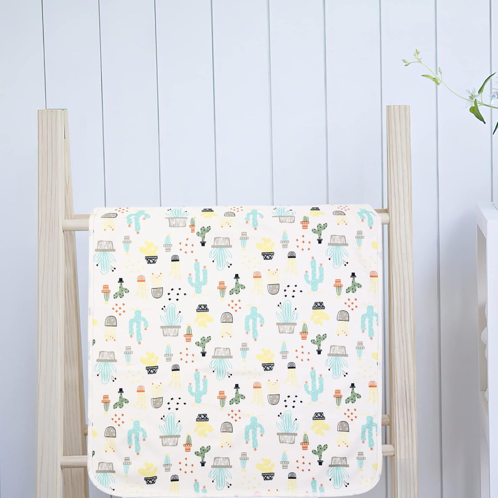 Baby Changing Pad Changing Table Pads Waterproof Large Size 37.5x27.5 Inch Portable Diaper Changing mat Liners Reusable Washable Mattress Protector for Girls & Boys 2 Pack