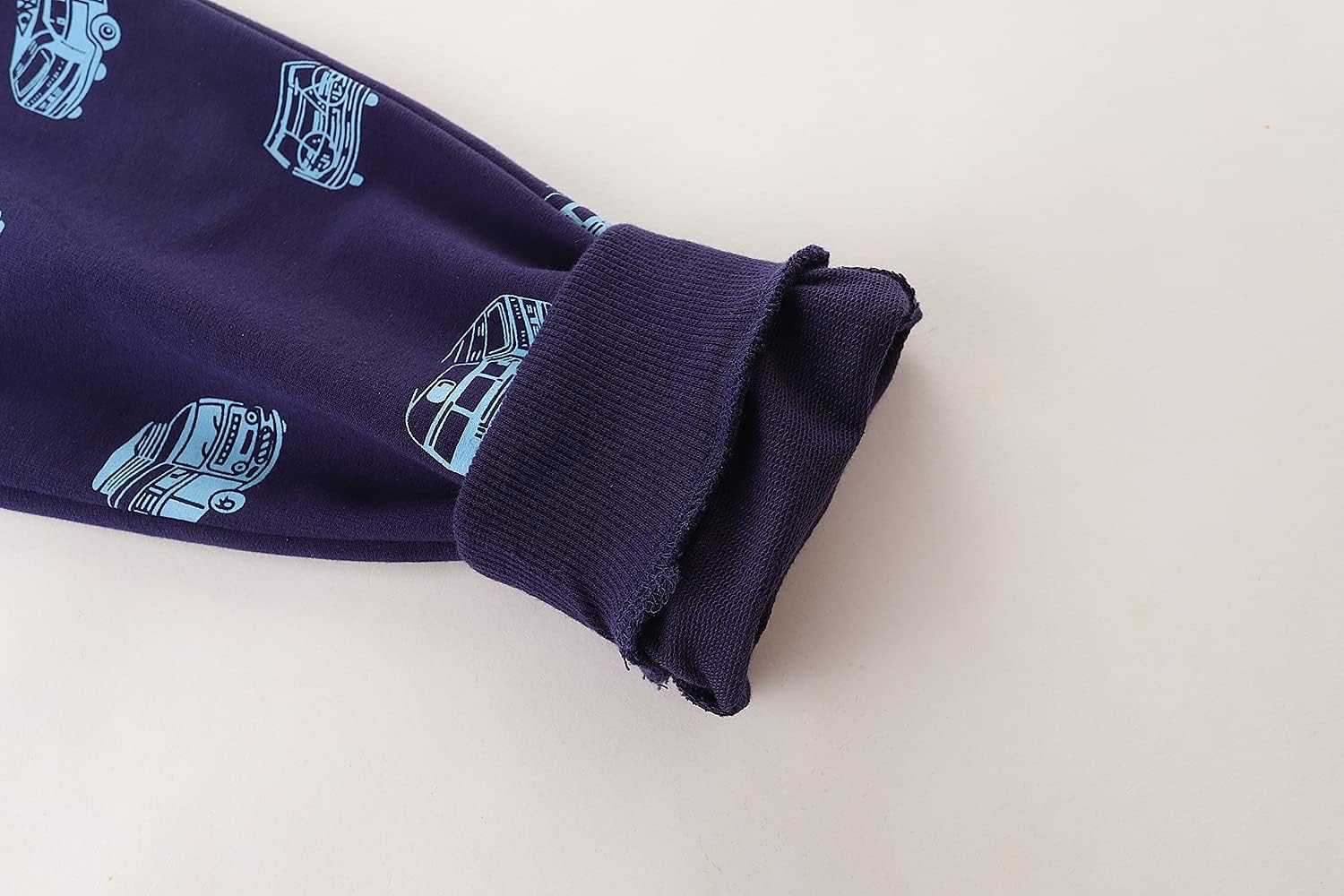 Bumeex Baby and Toddler Boys' 2-Pack Pull on French Terry Pants 1-7Y