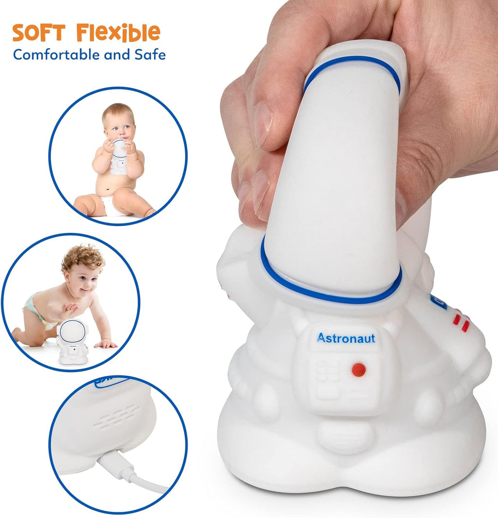 Astronaut Night Light for Kids Room Night Lamp Children Toddler Room Decor Silicone Baby Nursery Night Lights