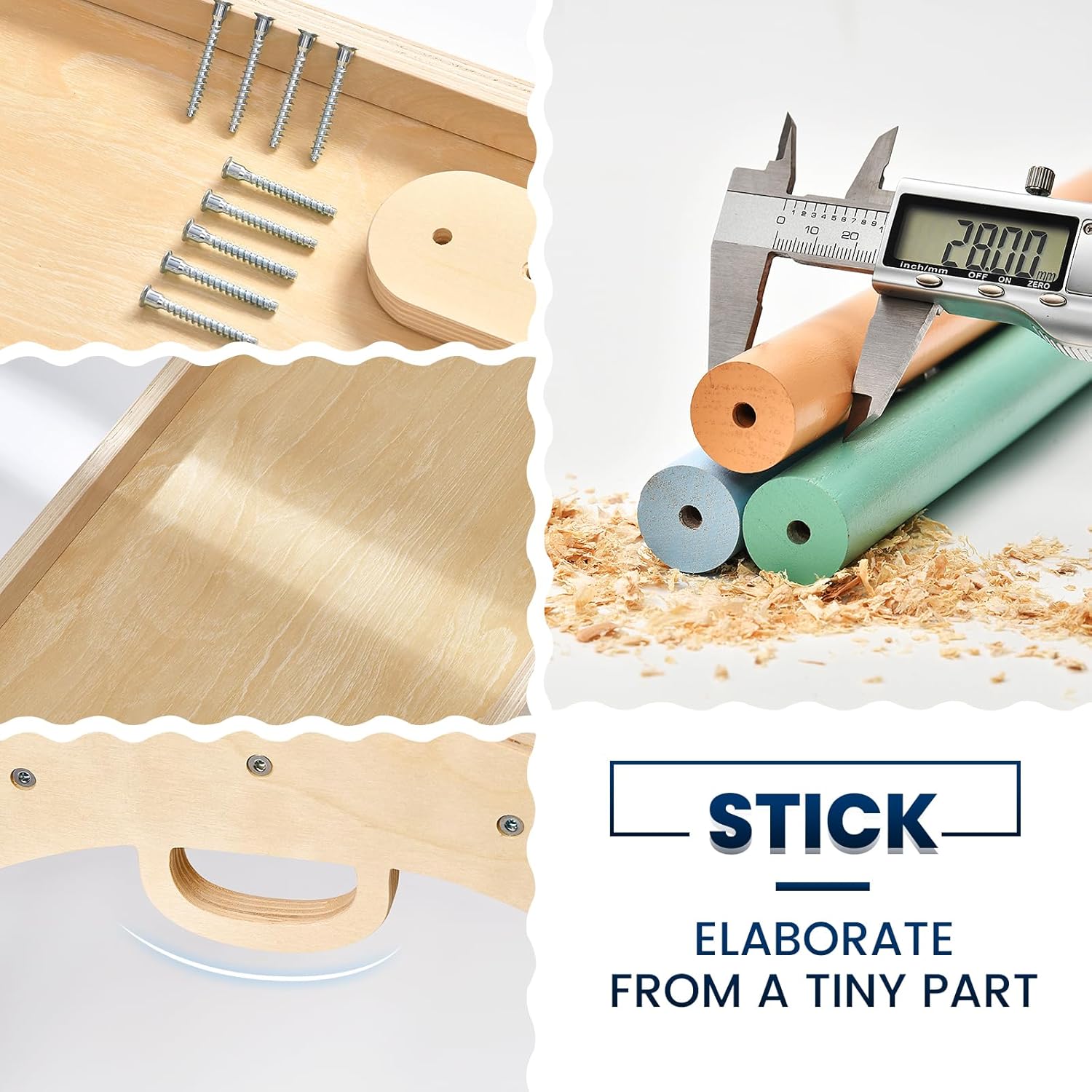 BlueWood 2024 8-in-1 Pikler Triangle Climbing Set Toddler Toys Indoor Baby Jungle Gym Climber Playground for Kids - Rainbow