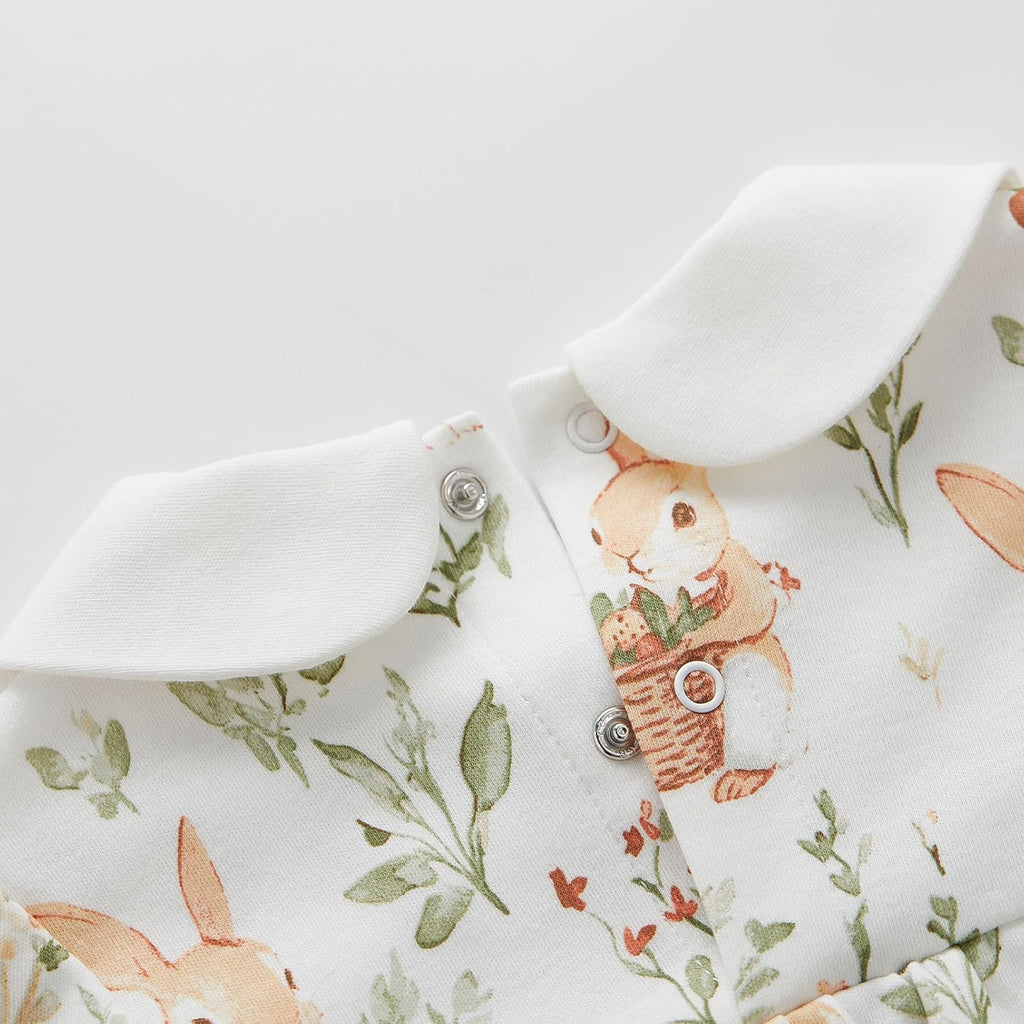 pureborn Baby Boys Girls Bodysuit Super Soft Cotton Romper 0-24 Months