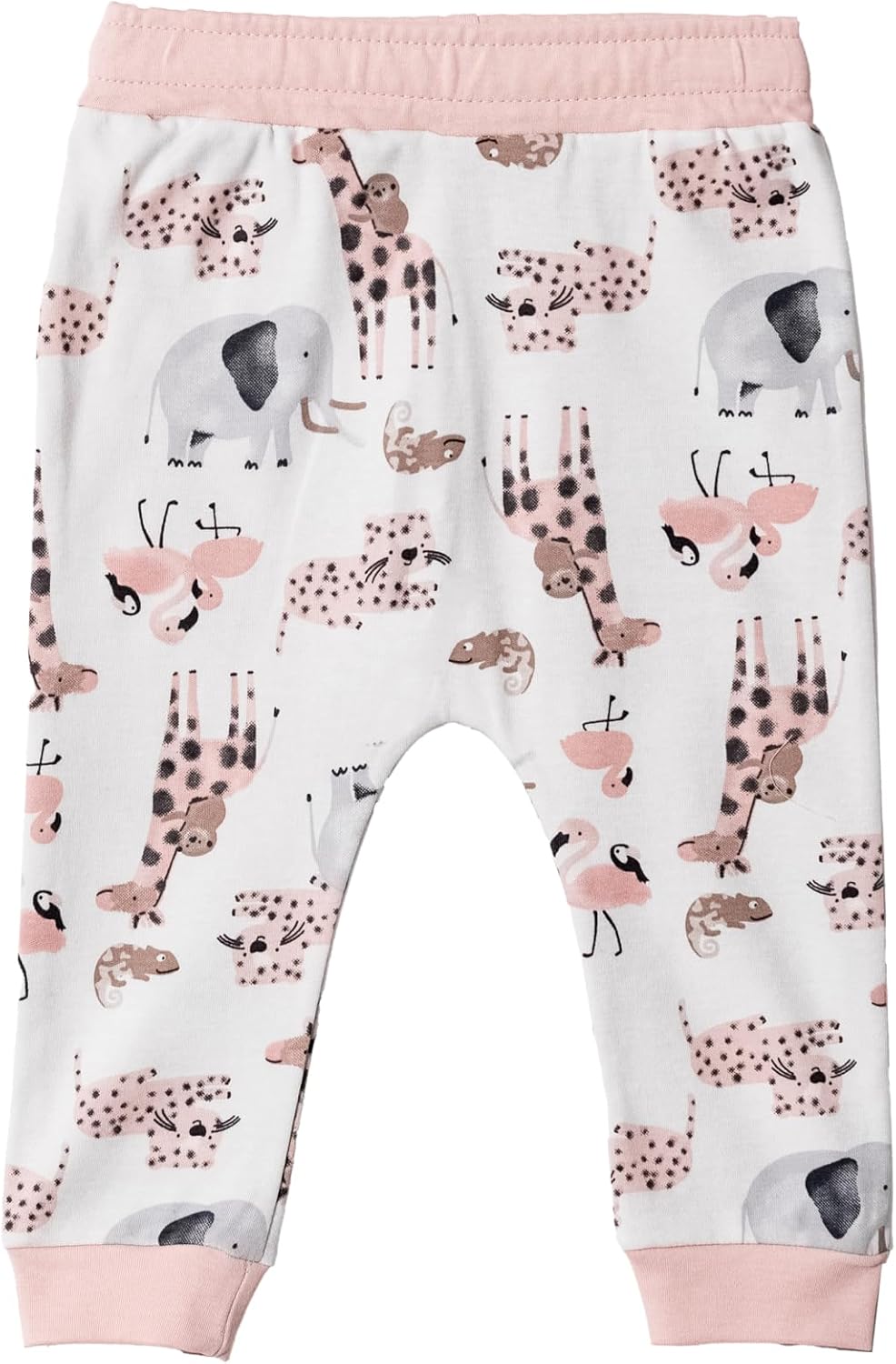 Toddler and Baby Unisex Pants 2-Pack -Baby Pants 0-3 Months to 18-24 Months Baby Cotton Sweatpants Jogger Boy Girl