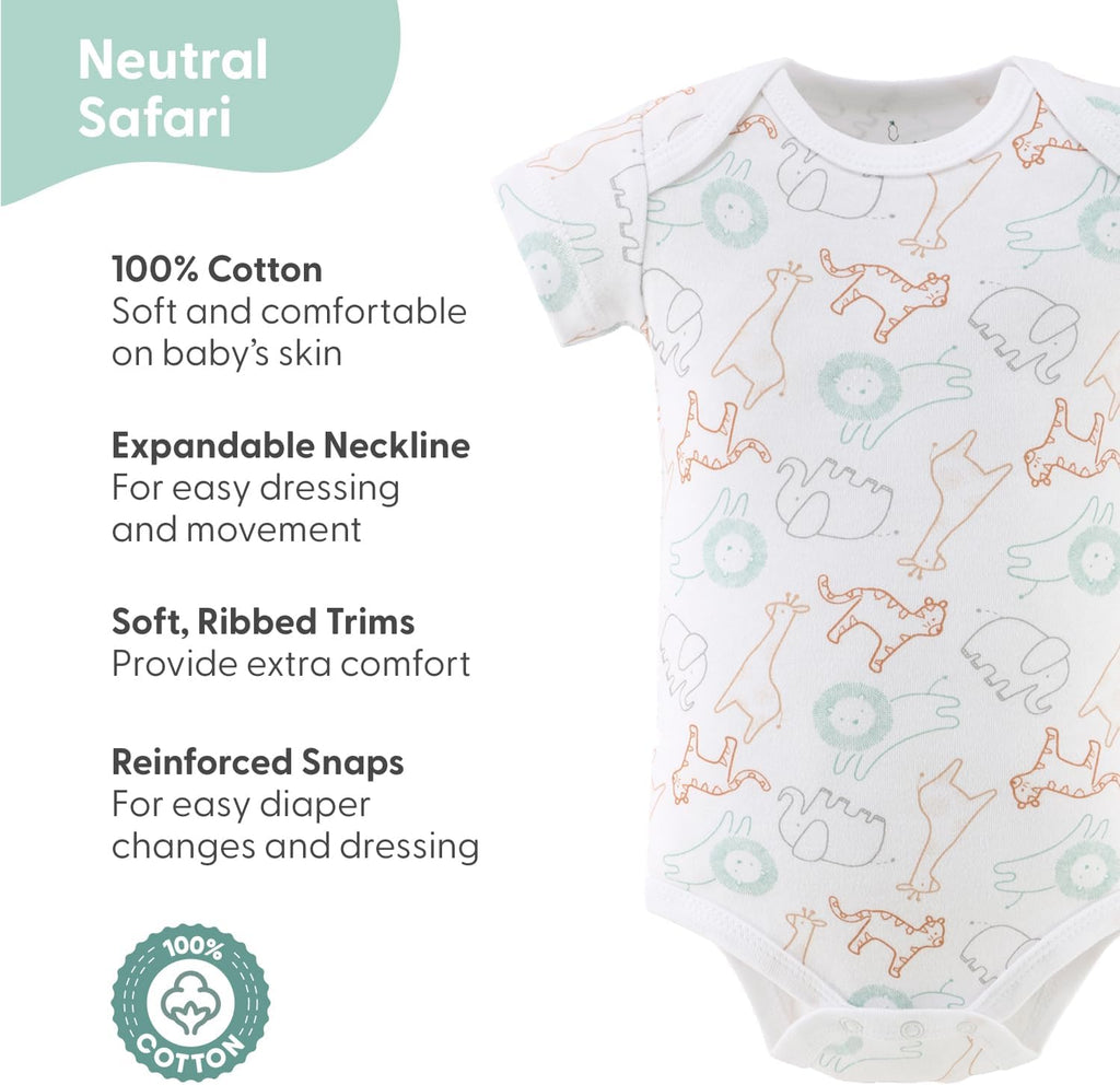 The Peanutshell Baby Bodysuits for Boys or Girls, Gender Neutral Baby Clothes, Newborn to 24m Baby Outfits, Unisex Baby Gifts