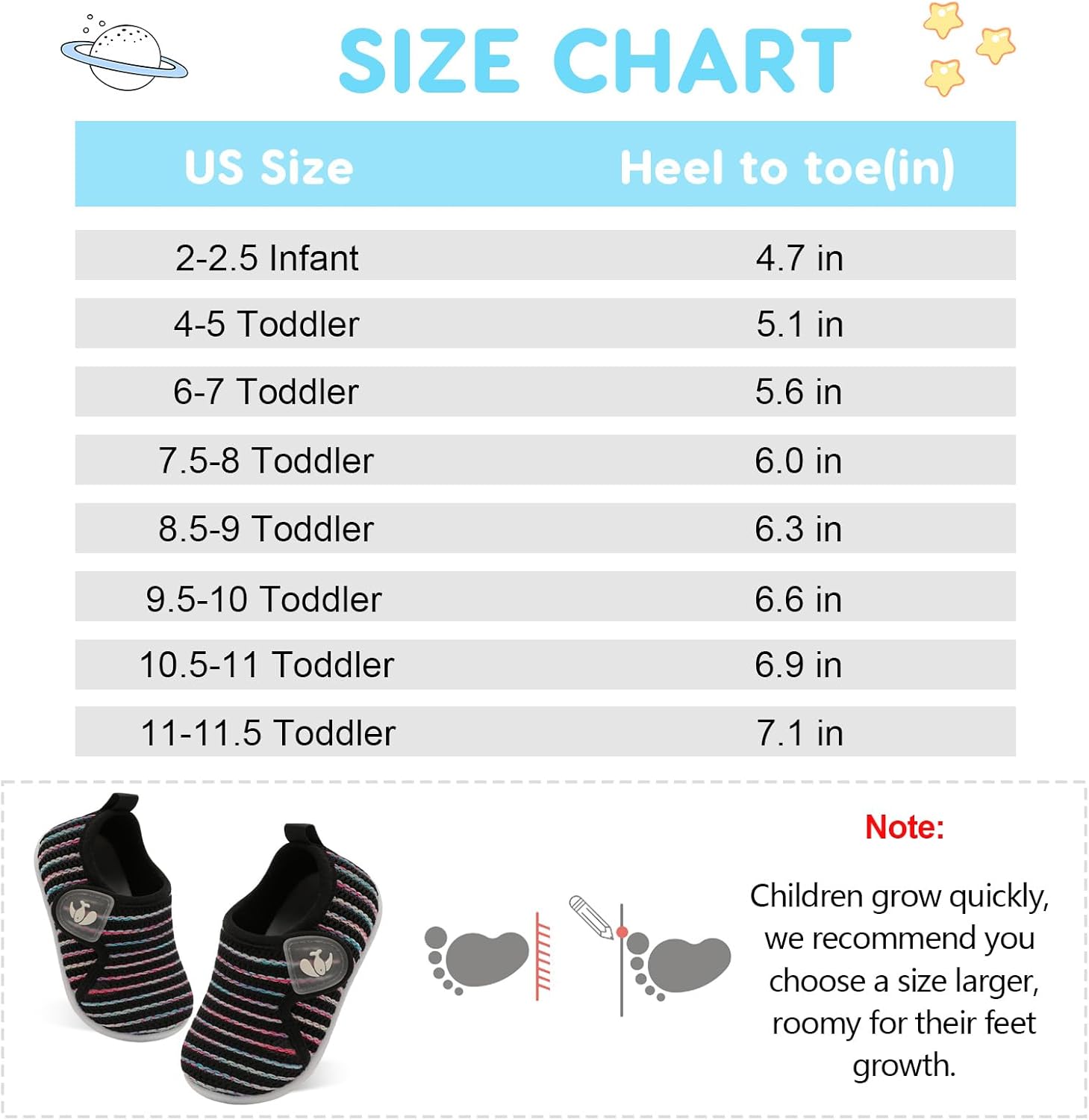 FEETCITY Toddler Walking Shoes Slip On Toddler Shoes Boys Girls Kids Sports Sneakers Casual School Shoes Barefoot Shoes