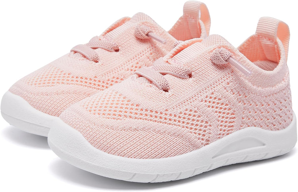 MORENDL Toddler Shoes Baby Walking Sock Shoes Infant Sneakers 0-4 Years Boy Girl Barefoot Tennis Shoe Non-Slip Brethable