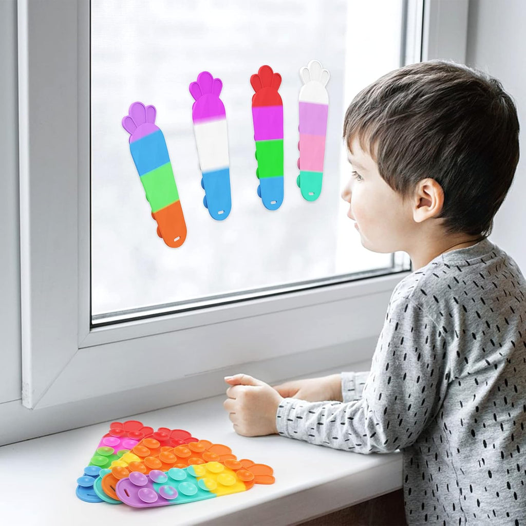 8pcs Squidopop New Fidget Toy 2022 Most Popular Fidgets Alleviate Worries and Irritability Easter Basket Stuffers Classroom Prizes Goodie Bag Stuffers