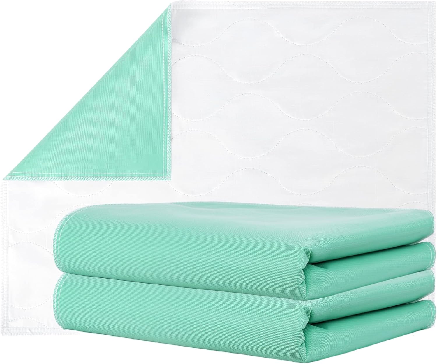 Inspire Super and Ultra Absorbent Reusable Bed Pads (23" X 36" Reusable 2 Pack)