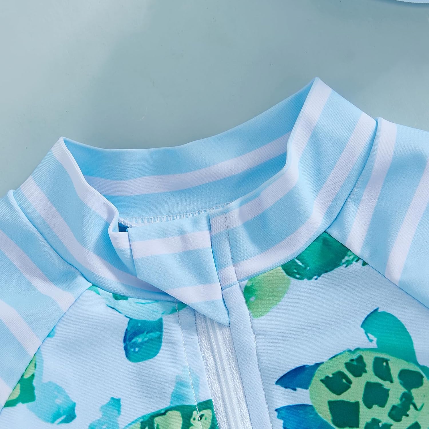 Hnyenmcko Baby/Toddler Boy Rash Guard Swimsuit Long Sleeve One Piece Zipper Swimwear Sunsuit Infant Bathing Suit Beachwear