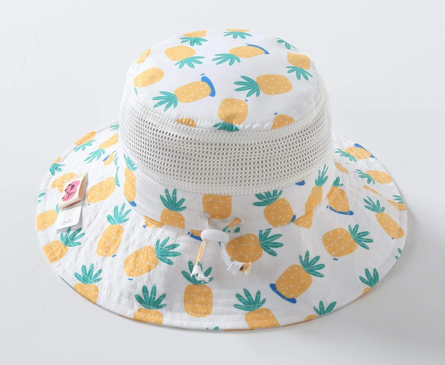 Home Prefer UPF50+ Wide Brim Sun Hat Boys Girls Sun Protection Hat Zoo Beach Swim Safari Bucket Hat for Baby Toddler Kid