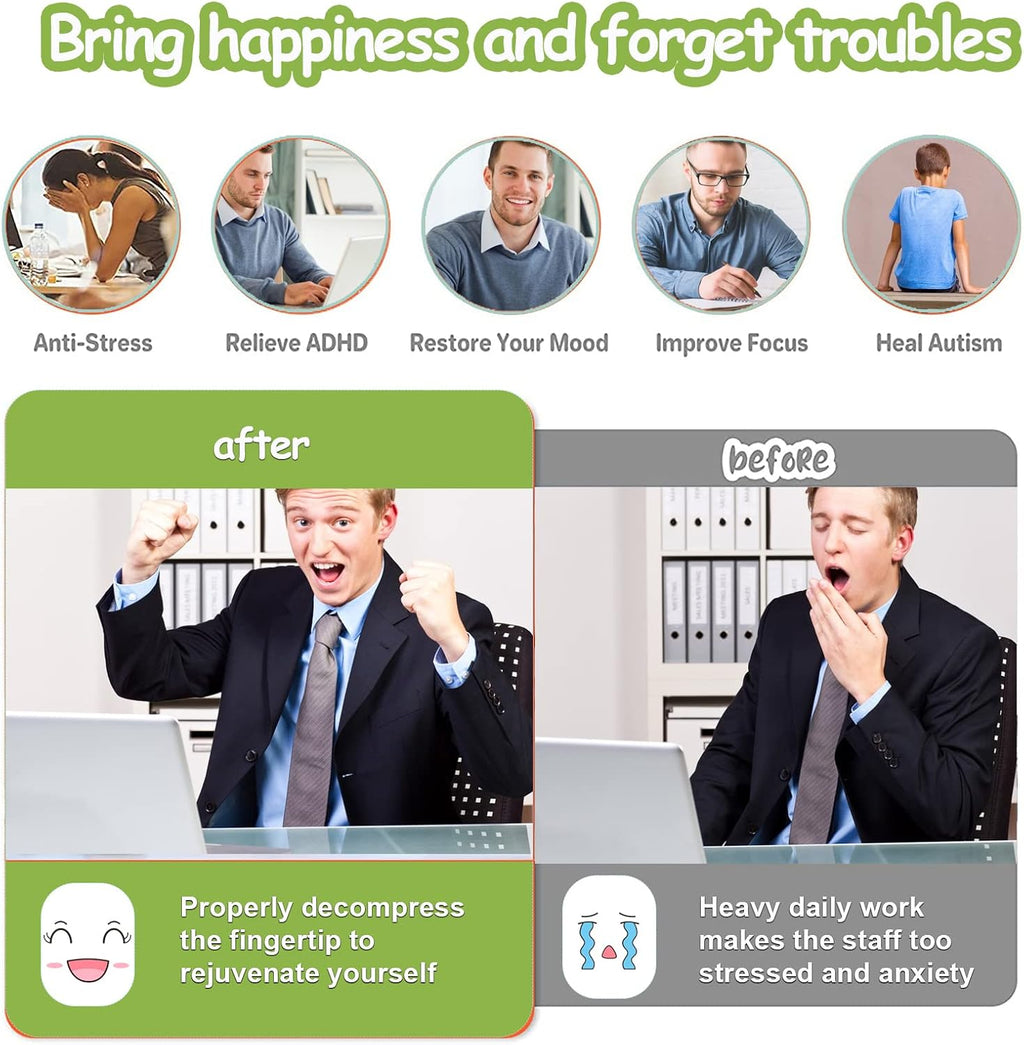 550pcs Blue Magnet Balls Desk Toys for Adults, Ferrite Crags Magnetic Putty Desk Fidget Toys for Office