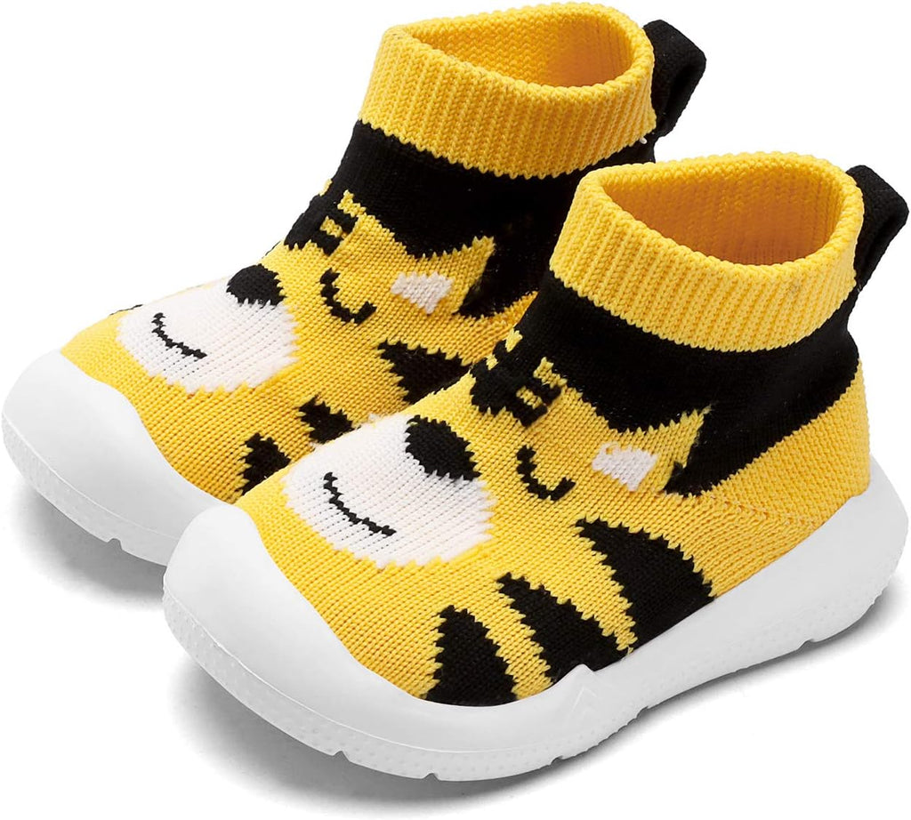 Engtoy Baby Shoes & Socks - Non-Slip Breathable Slippers with Soft Rubber Sole - Baby Boys & Girls Slip On Sneakers