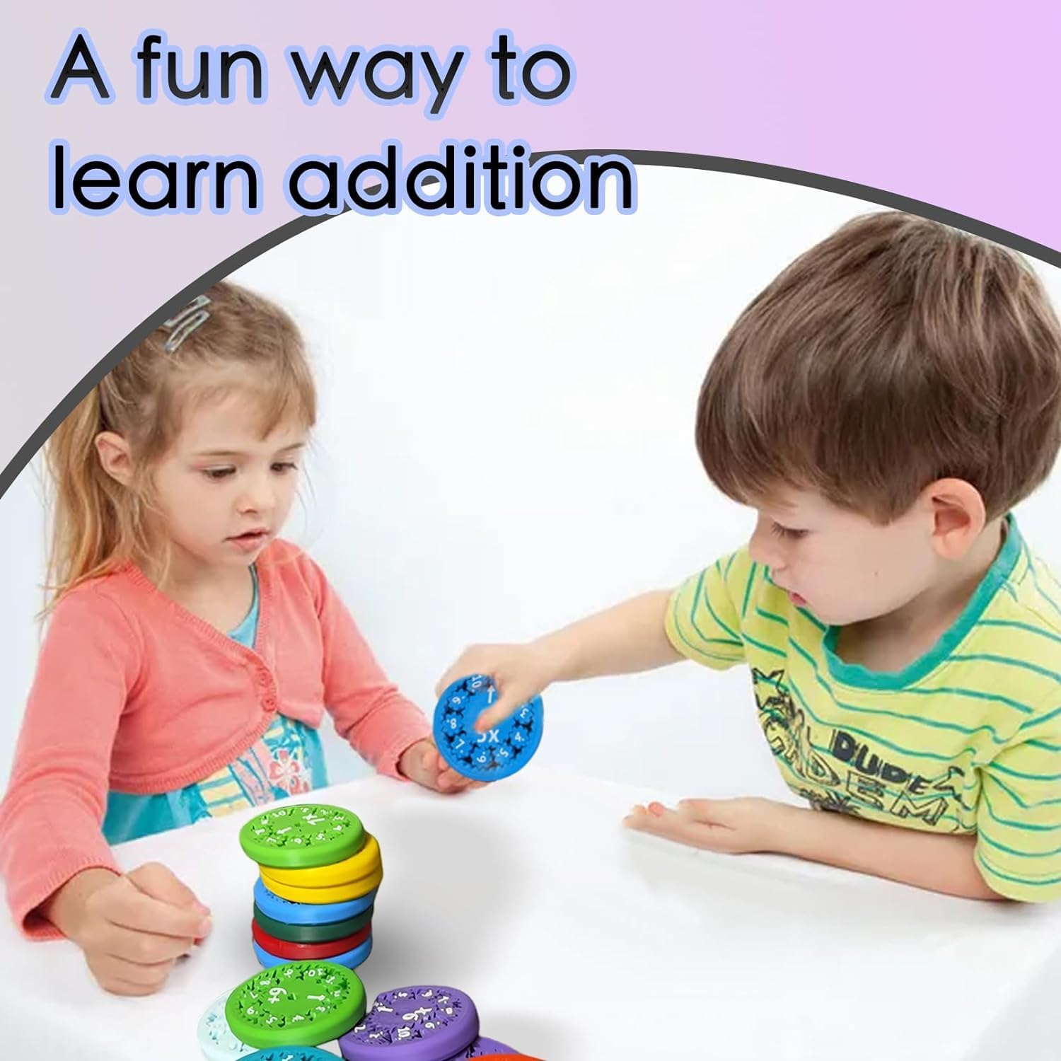 Math Fidget Spinner, Math Fact Fidget Spinners, Math Multiplication Fidget Spinner, Math Fidget Toy Multiplication, Math Learning & Education Toys Game