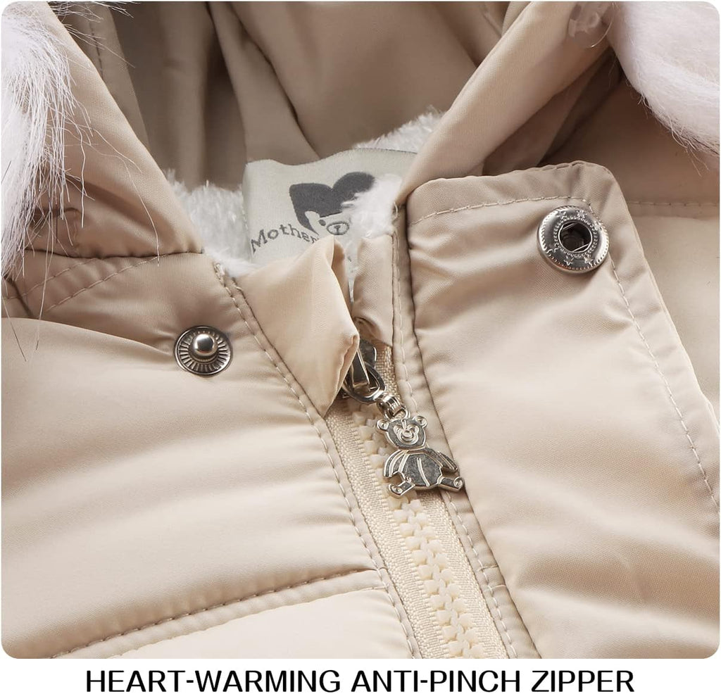 Baby Girl Winter Snowsuit Toddler Jacket Clothes For Boy Infant Jumpsuit Hoodied