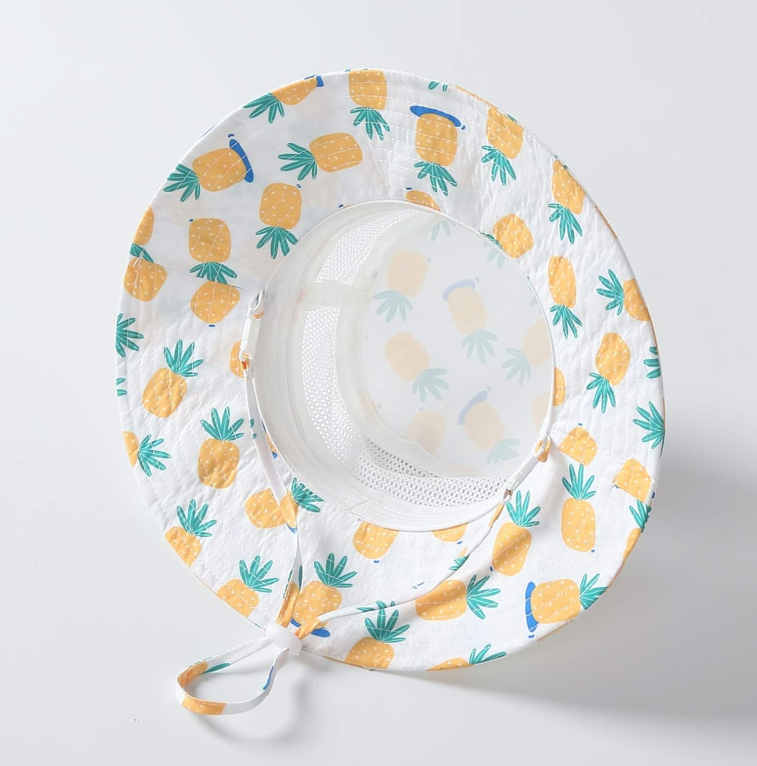 Home Prefer UPF50+ Wide Brim Sun Hat Boys Girls Sun Protection Hat Zoo Beach Swim Safari Bucket Hat for Baby Toddler Kid