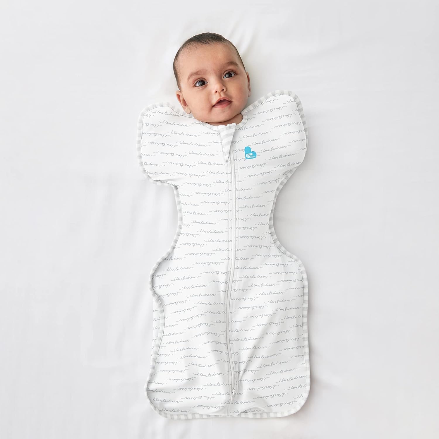 Love to Dream Swaddle UP, Baby Sleep Sack, Self-Soothing Swaddles for Newborns, Get Longer Sleep, Snug Fit Helps Calm Startle Reflex, New Born Essentials for Baby, 1.0 TOG, 13-19 lbs, Dreamer