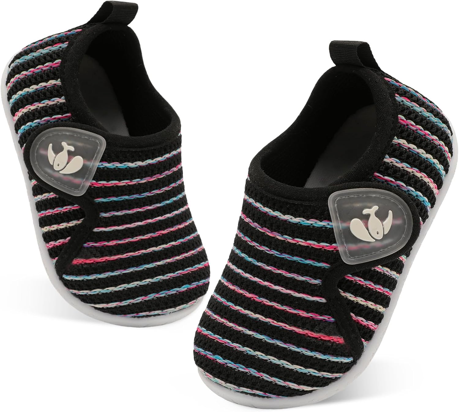 FEETCITY Toddler Walking Shoes Slip On Toddler Shoes Boys Girls Kids Sports Sneakers Casual School Shoes Barefoot Shoes