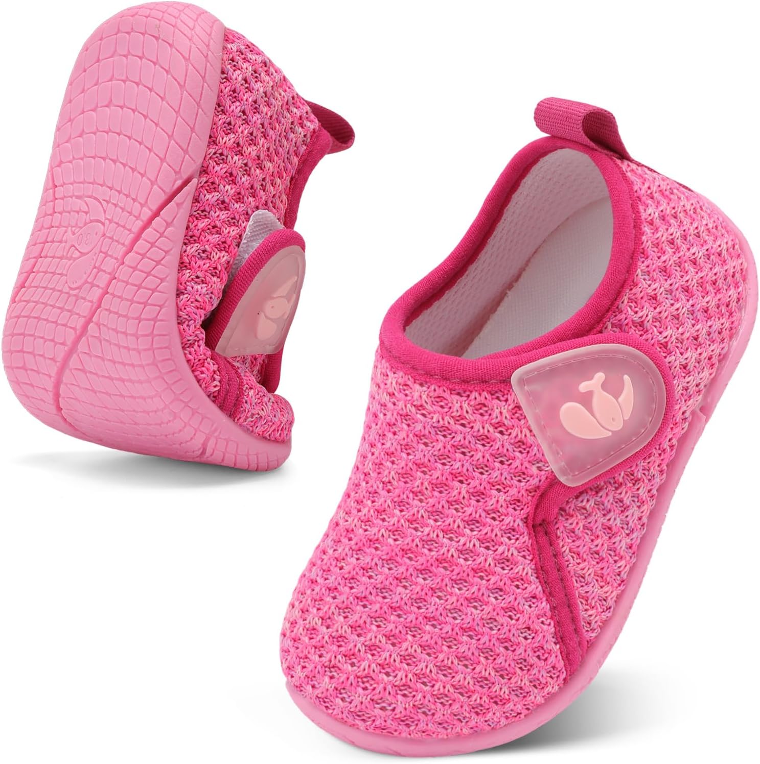 FEETCITY Toddler Walking Shoes Slip On Toddler Shoes Boys Girls Kids Sports Sneakers Casual School Shoes Barefoot Shoes