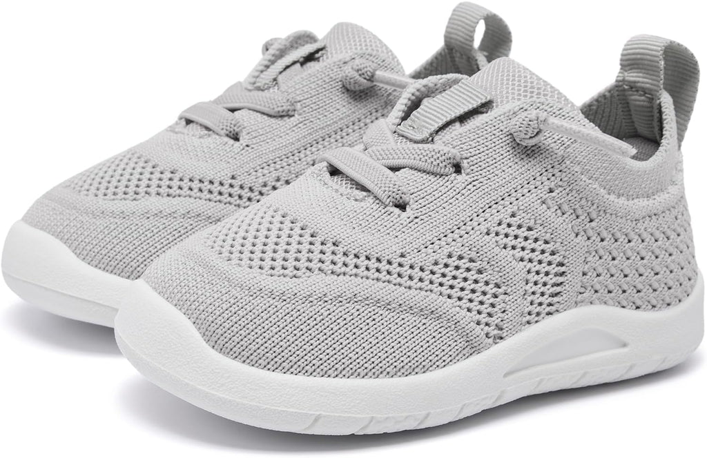 MORENDL Toddler Shoes Baby Walking Sock Shoes Infant Sneakers 0-4 Years Boy Girl Barefoot Tennis Shoe Non-Slip Brethable