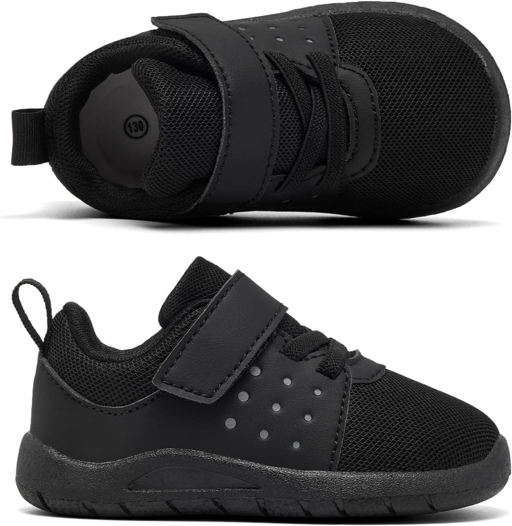 MORENDL Toddler Baby Shoes 0-4 Years Boy Girl Lightweight Breathable Non-Slip Sports Sneakers Running Walking Tennis Barefoot Shoes