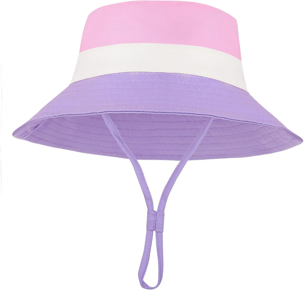 LPMOERA Baby Sun Hat Baby Boy Toddler Bucket Hats UPF 50+ for Baby Girls Boys Infant Beach Hat