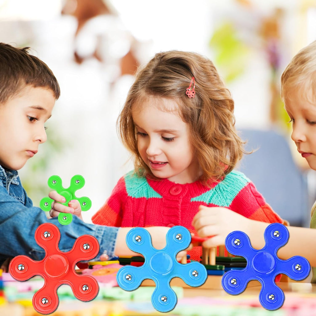 32 Pack High Speed Bearing Quiet Fidget Spinners Bulk, Stress Relief Sensory Fidget Toys Bulk for Kids, Birthday Return Gift Party Favors Classroom Prize Student Gifts Stocking Stuffers (32)