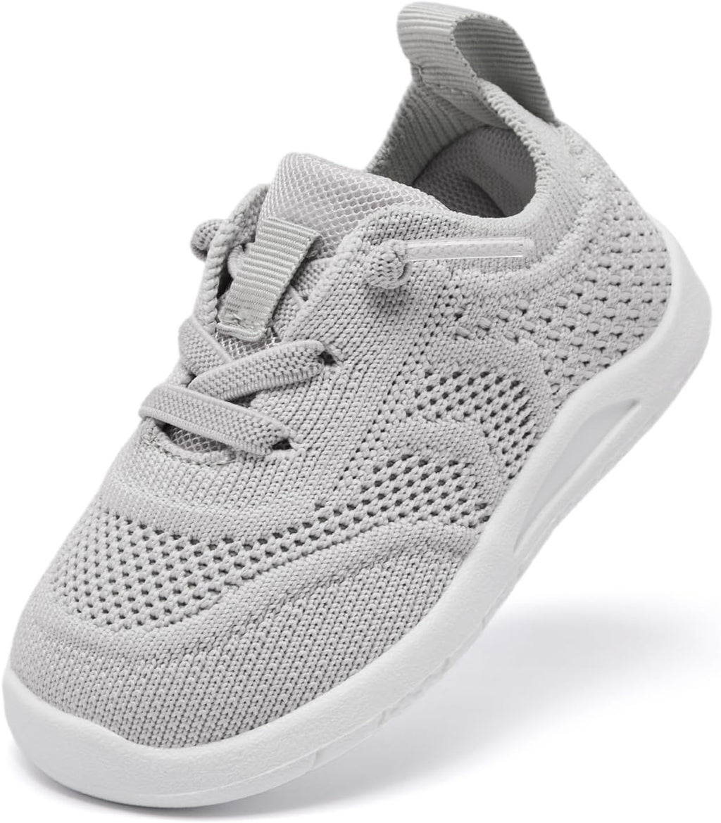 MORENDL Toddler Shoes Baby Walking Sock Shoes Infant Sneakers 0-4 Years Boy Girl Barefoot Tennis Shoe Non-Slip Brethable