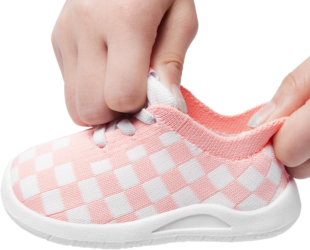 MORENDL Toddler Shoes Baby Walking Sock Shoes Infant Sneakers 0-4 Years Boy Girl Barefoot Tennis Shoe Non-Slip Brethable