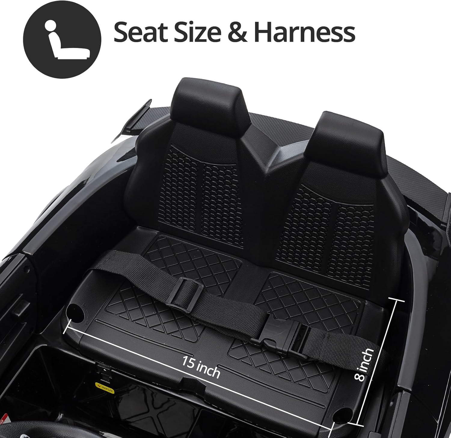 Electric Car for Kids, Licensed Audi 6V Kids Ride on Car Toy for Toddlers with Remote - Black