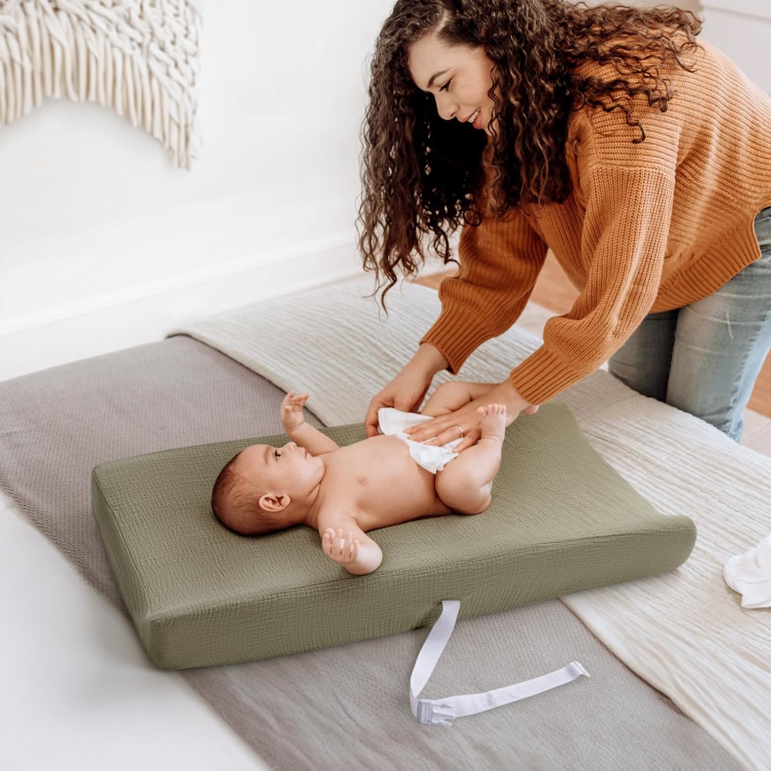 lulumoon Baby Changing Pad Cover: Muslin Diaper Changing Table Pad Cover - Changing Pad Sheets for Girls Boys