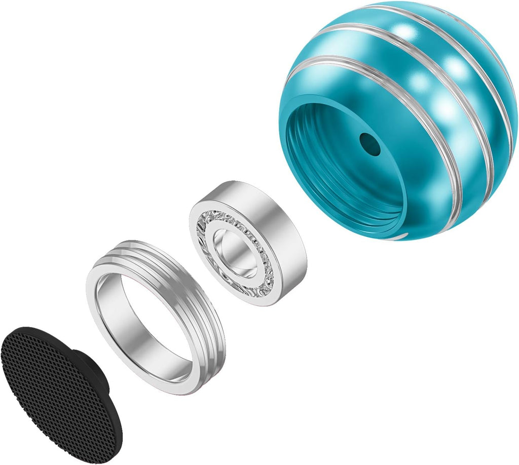 Fidget Toys Adults, 1.77" Kinetic Desk Toys, Desk Toys and Gadgets for Office for Adults, Kinetic Fidget Spinners for Stocking Stuffers, Party Favors Kids (1.77", Light Blue)