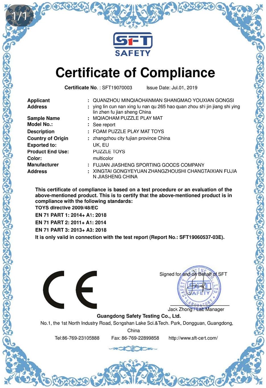 MQIAOHAM® 25 Pieces Puzzle Play Mats, Soft Baby Play Mat, Kids Interlocking Foam Floor Tiles, Toddlers Carpet Playmats G301025-101108112