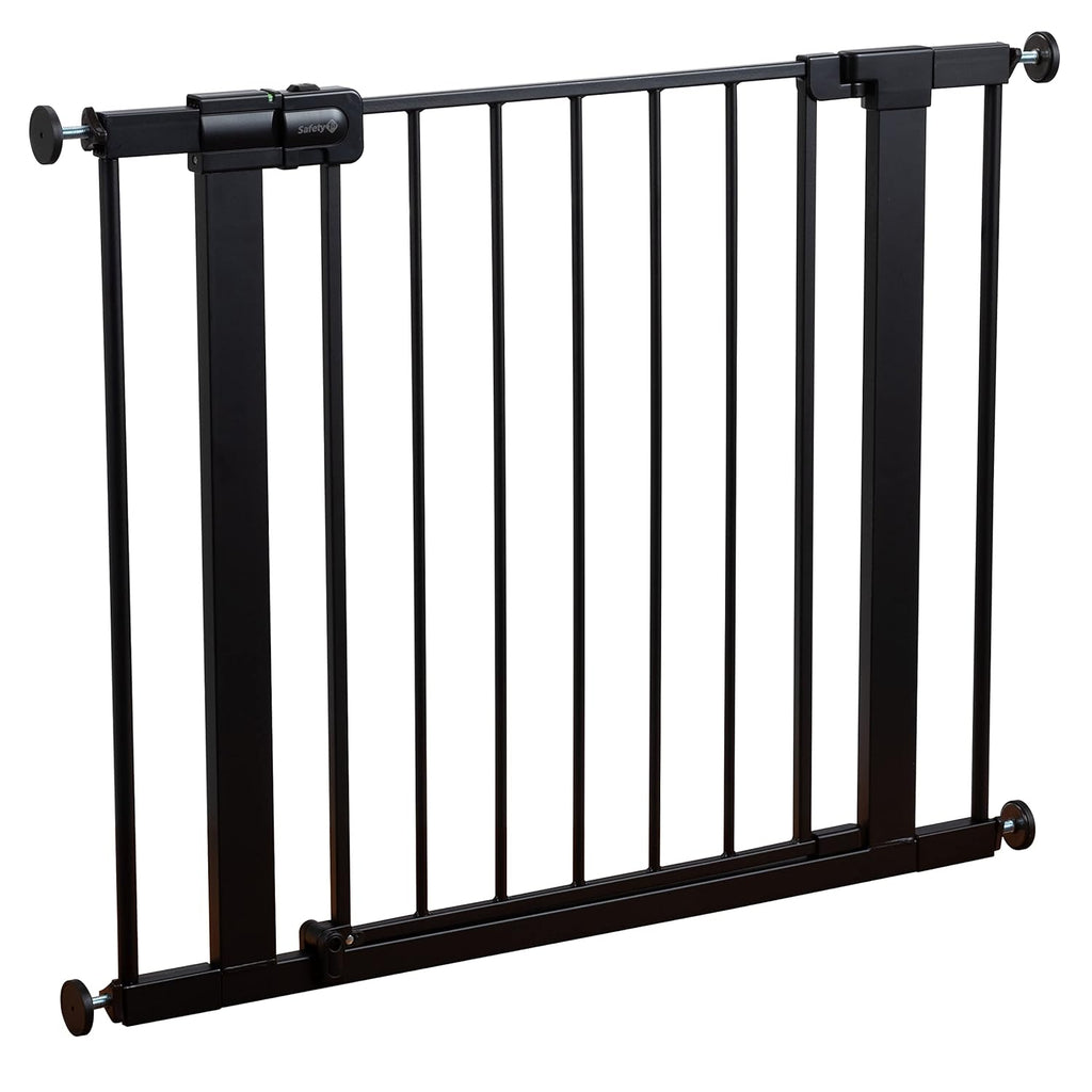 Safety 1st Easy Install 28'' Walk Thru Gate, Fits Between 29'' and 38'', Black, 1-Pack,(GA105CBLK)