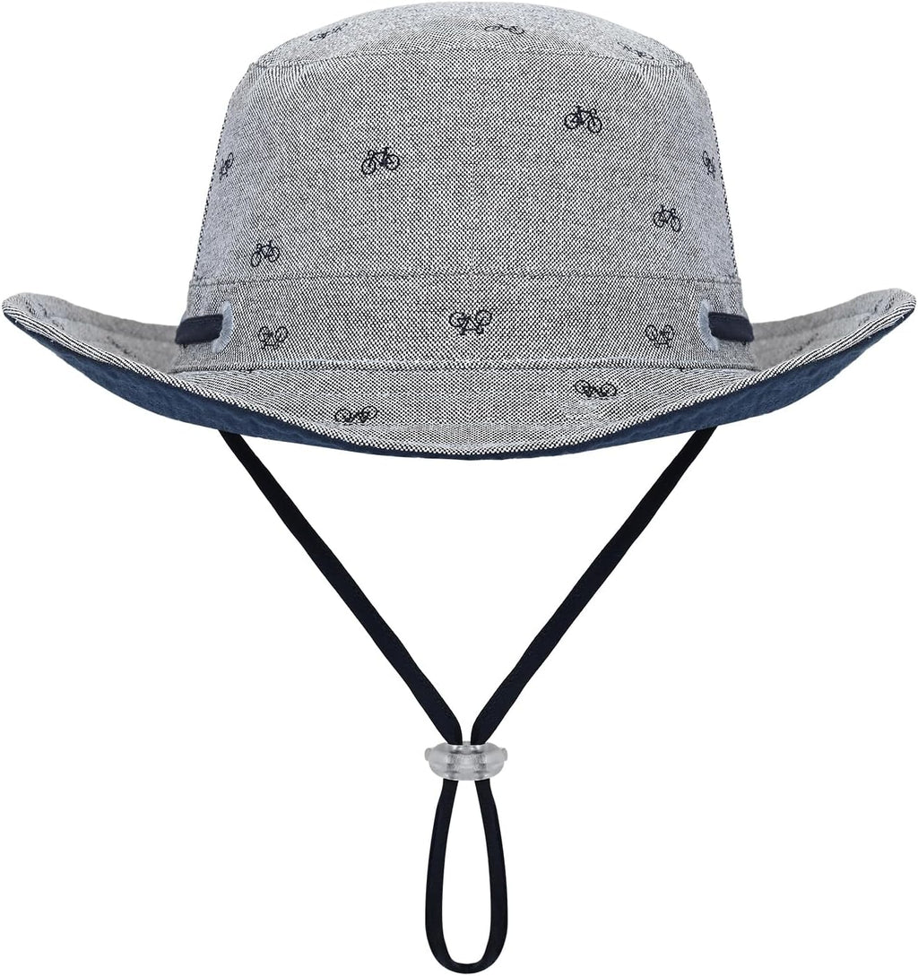 Kids Toddler Baby Boy Sun Hat Summer Bucket Hats with UPF 50+ UV Sun Protective