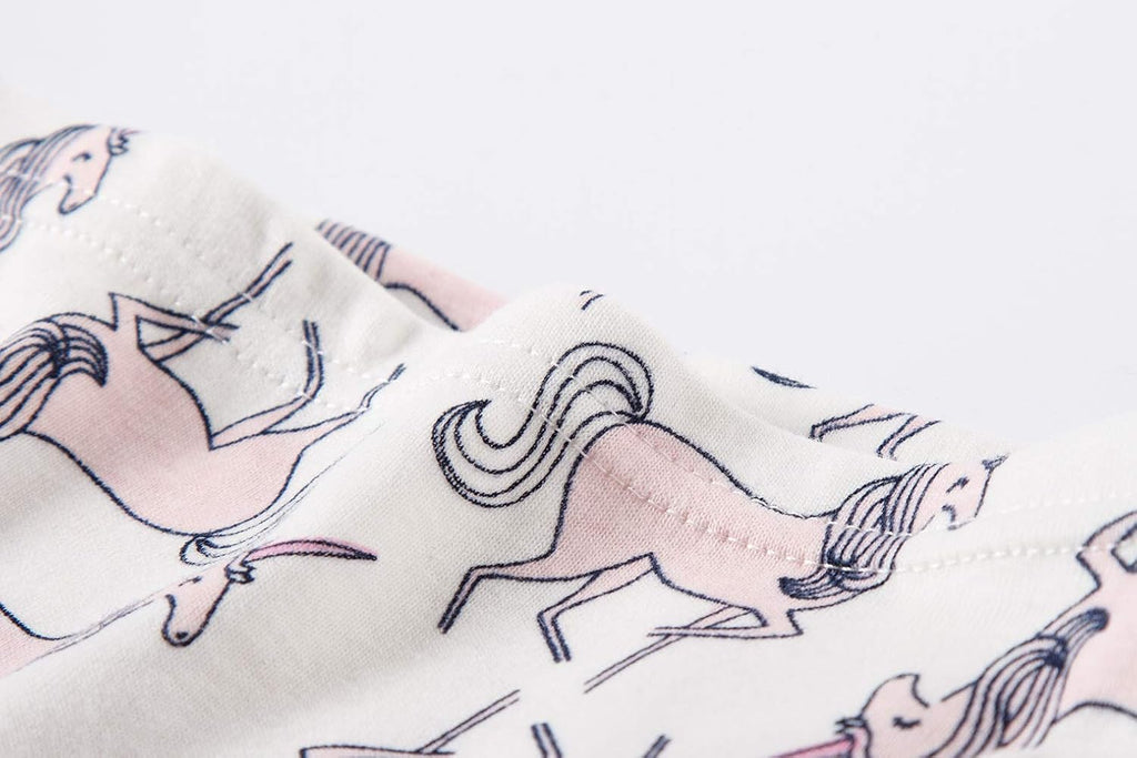 Hahan Girls Soft Panties Toddler Girls Cotton Underwear Kids Briefs