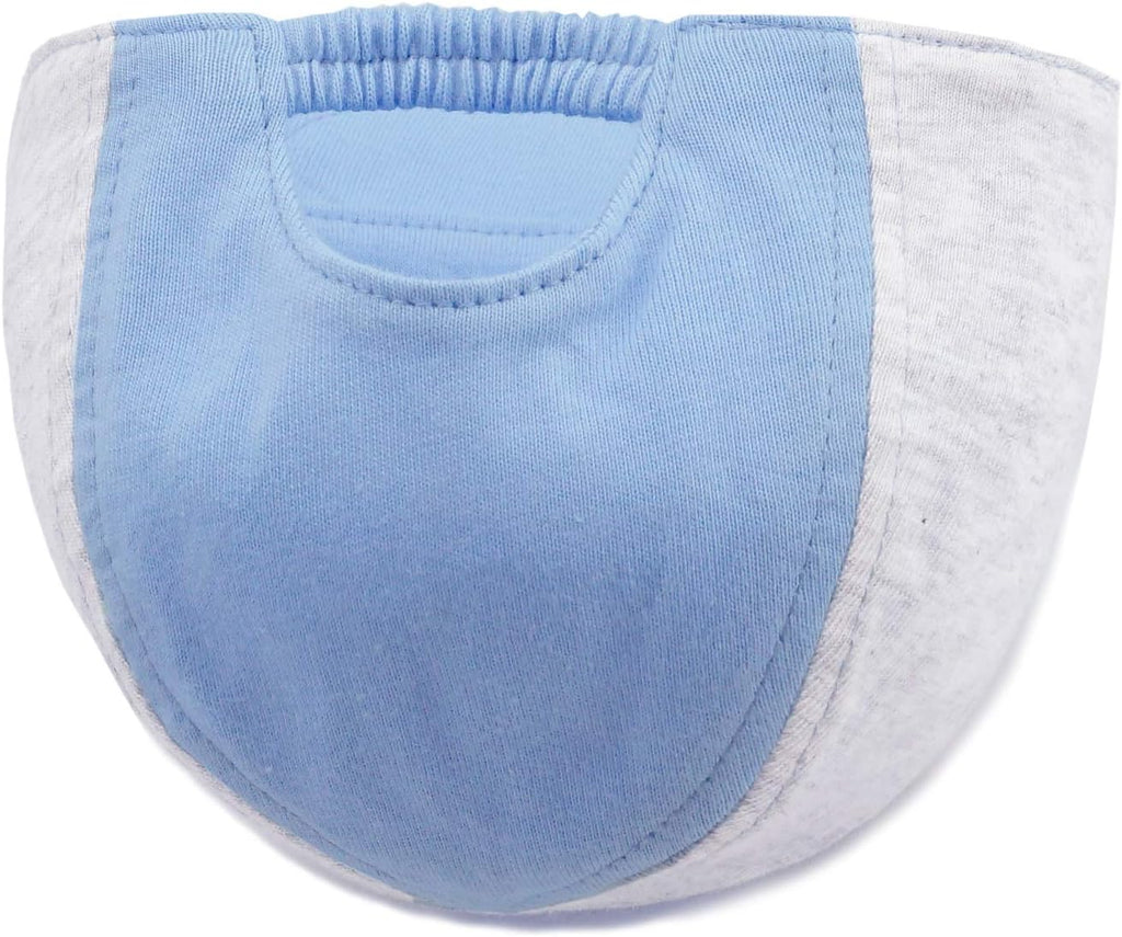 Keepersheep Baby Reversible Baseball Cap Infant Sun Hat, Cotton Knit Soft Brim for Infant Toddler, Summer Outdoor Unisex