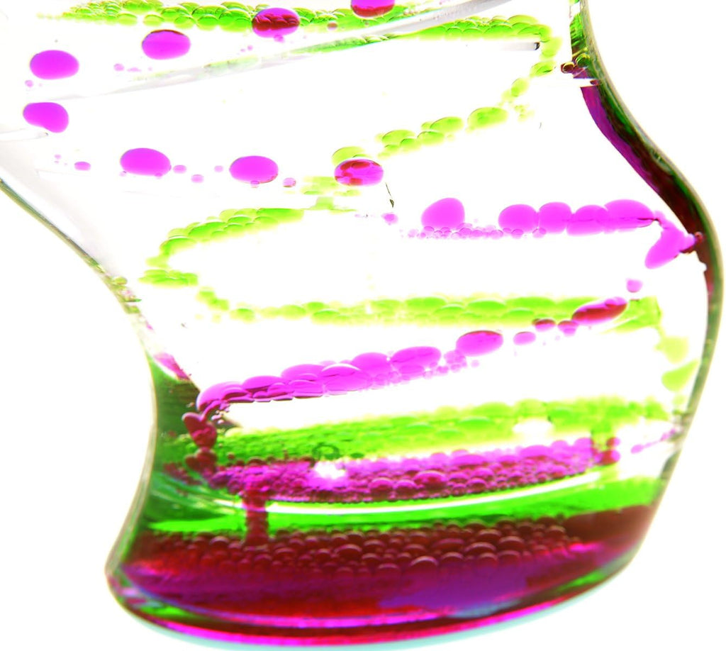 PowerTRC Liquid Motion Bubbler Sensory Toy, Stress Reliever Toys for Autism & ADHD, Calming and Relaxing Fidget Toy Gift for Kids and Adults Decorate Desktops, Home, Room, Or Classrooms