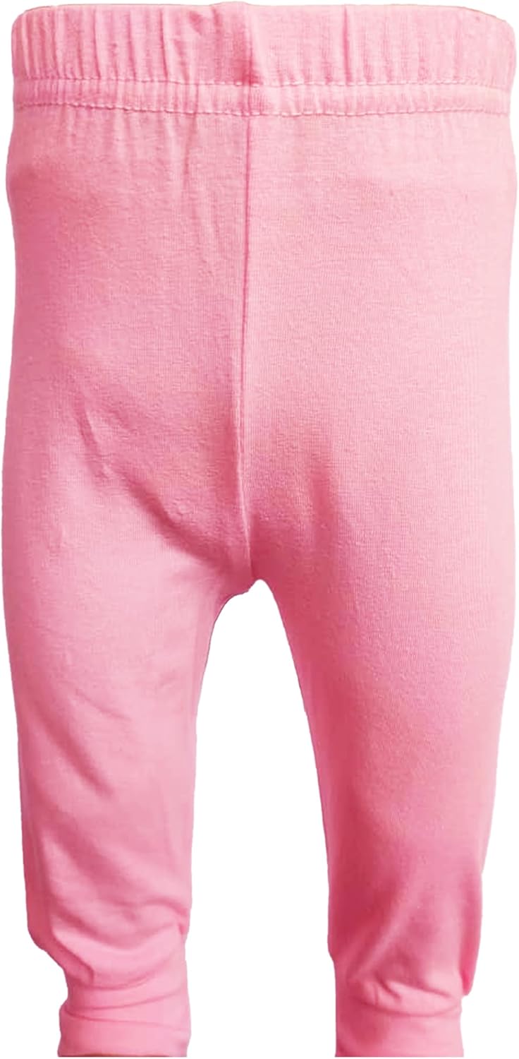 123 Bear Infant and Toddler Soft Cotton Spandex Boys and Girls Pants Multipacks