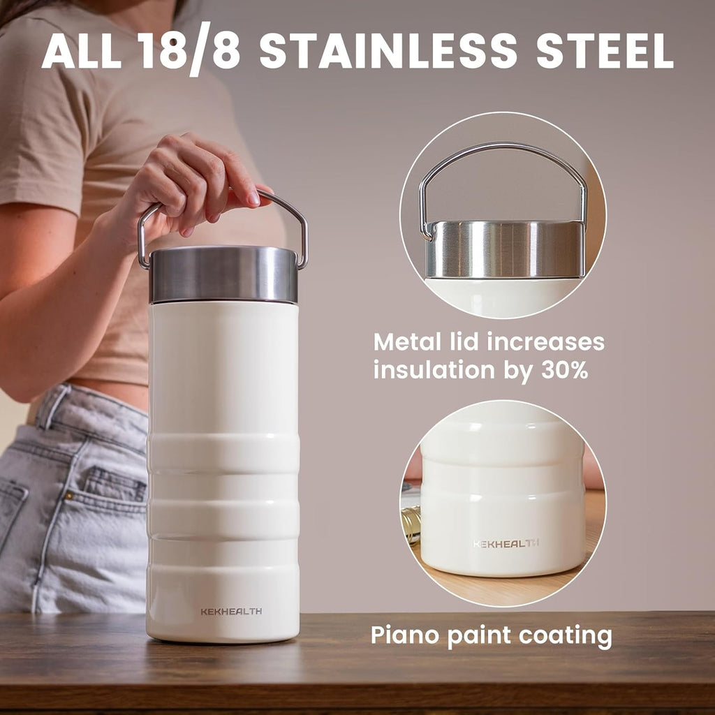 22oz Breast Milk Cooler for Work and Travel, 24 Hours All-Day Cooling, Large Capacity Portable Breastmilk Chiller with 2pcs Breastmilk Storage Bottle, Baby Feeding Essentials