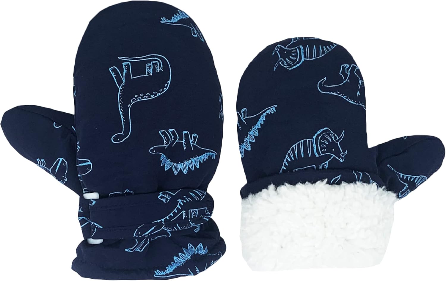 Toddler Gloves Kids Mittens Winter Warm Lined Fleece Gloves Waterproof Snow Baby Mitten for Boys Girls